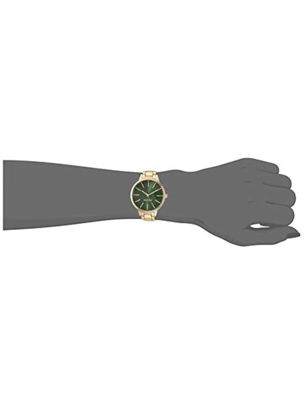 Nine West Women's Crystal Accented Bracelet Watch